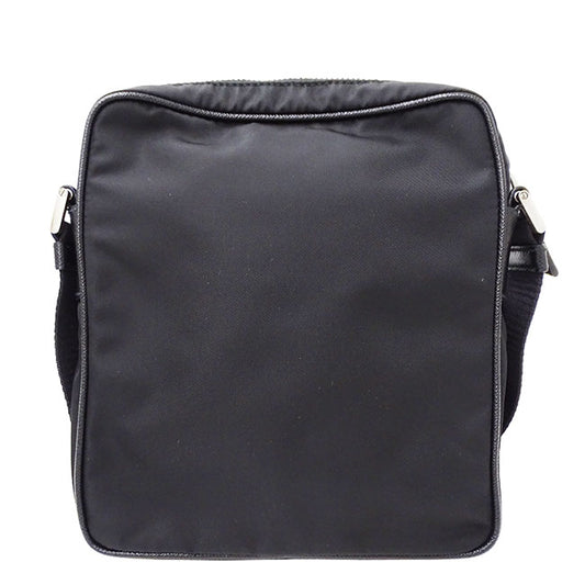 Prada Nylon Shoulder Bag Black 2VH112
