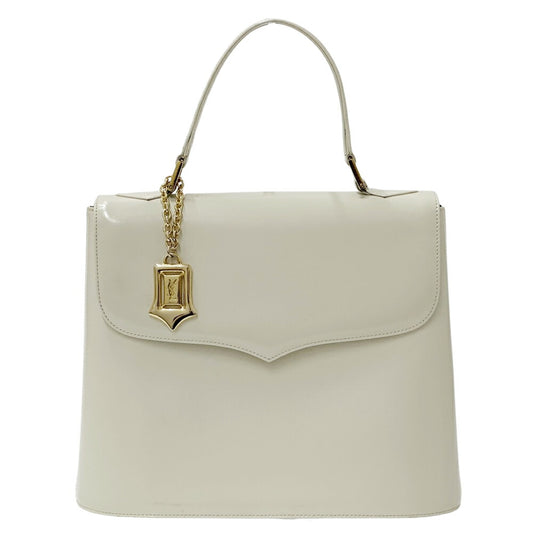 Yves Saint Laurent Leather Handbag White