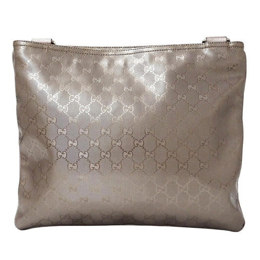 Gucci GG Imprime Shoulder Bag Pink Beige 201446