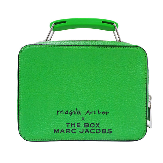 MARC JACOBS Leather 2way Handbag Green