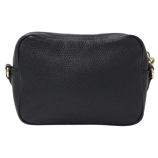 Gucci Leather Shoulder Bag Black