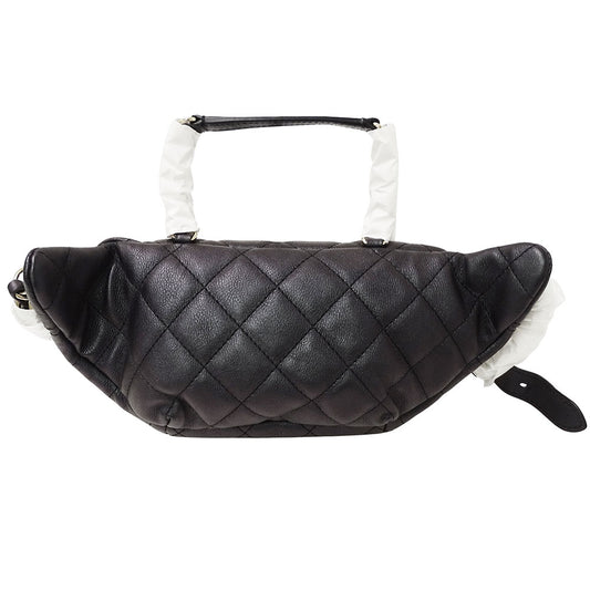 Chanel Leather Waist Bag Matelasse