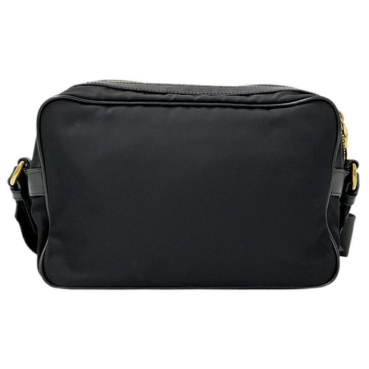 Prada Nylon Shoulder Bag Black