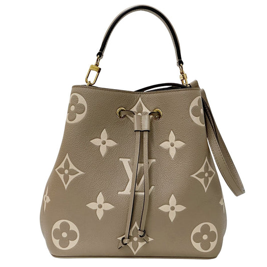 Louis Vuitton Monogram Empreinte Bicolor Handbag M45555