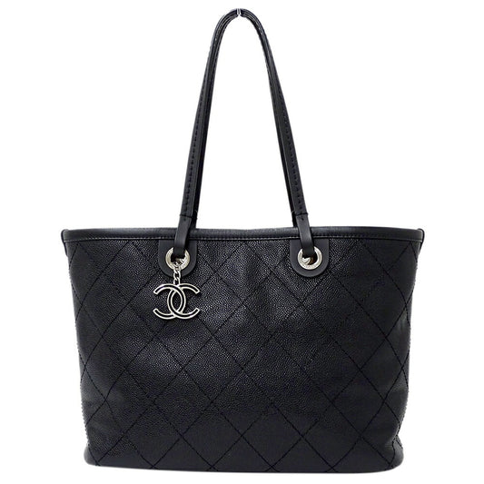 Chanel Caviar Skin Wild Stitch Tote Bag
