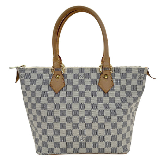 Louis Vuitton Damier Azur Saleya PM Tote N51186