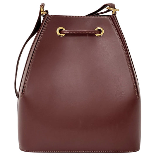 Cartier Must de Cartier Leather Shoulder Bag