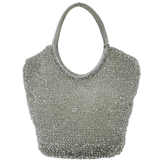 ANTEPRIMA Wire Tote Bag Silver