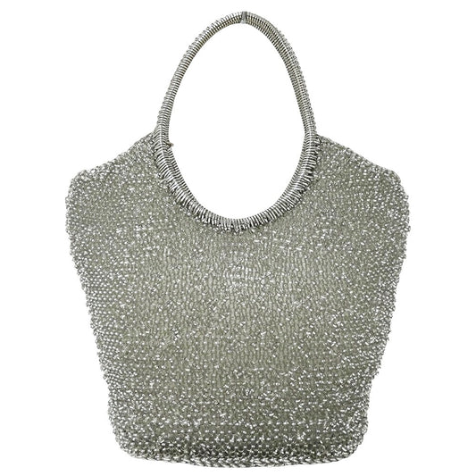 ANTEPRIMA Wire Tote Bag Silver