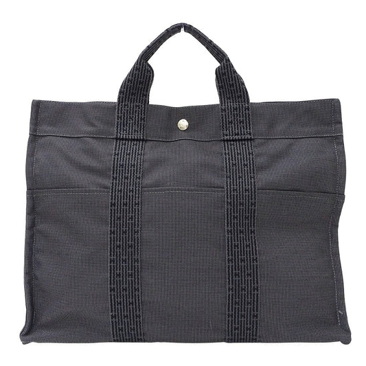 Hermes Canvas Herline Tote MM Bag