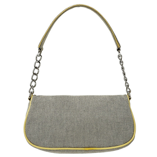 Chanel Camellia No.5 Canvas Shoulder Bag