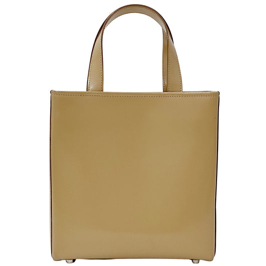 Salvatore Ferragamo Leather Handbag Beige